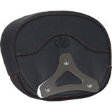 MUSTANG Deluxe Sissy Bar Pad - Diamond - Mandarin Orange Stitch - FLT/FLH '23-'25 88450MO