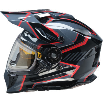 Z1R Range 2.0 Snow Helmet - Rotor - Black/Red - XL 0101-17233