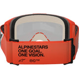 ALPINESTARS GOGGLES Goggle Vision 5 Corp Orange Mirror-Red 5101825-480