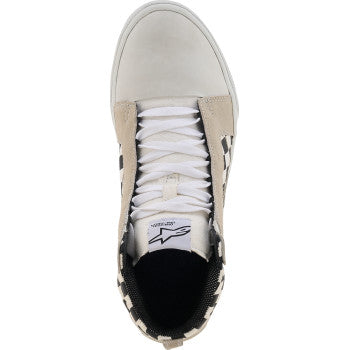 ALPINESTARS Ride-63 Canvas Shoes - White/Black/Chess - US 12 2540726-2081-12