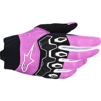 ALPINESTARS Stella Full Bore V2 Gloves - Violet/White/Black - Large 3580126-3149-L