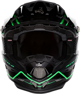 6D ATR-2 Helmet - Phase - Black/Green - XL 12-2848