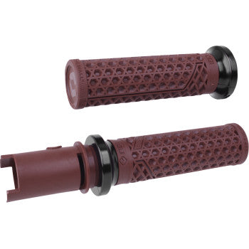 ODI Vans Harley Davidson Grips - CVO Cable - Black/Matte Black V31VHTCB-MB