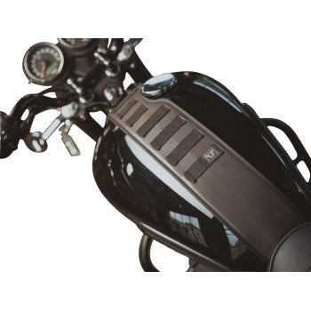SW-MOTECH Legend Gear Tank Strap System - with LA3 Smartphone Bag - Triumph BC.TRS.11.249.50000