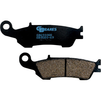 GBRAKES Brake Pads Semi-Metallic  GB0580-69
