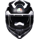 AGV Helmet K7 Glimpse Matte Black/White Md 2118399004-016-M