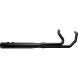 S&S CYCLE 2-into-1 Sidewinder Exhaust System - 50 State - Black - Touring '07-'16 550-0772