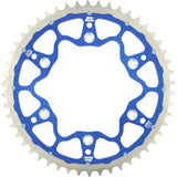 MOTO-MASTER Fusion Series Dual Ring Rear Sprocket - 50 Tooth - Blue 620073450