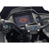 KOSO NORTH AMERICA Complete D2 Gauge Kit - LCD - Harley Davidson® - Baggers  2210-0697 BA080050
