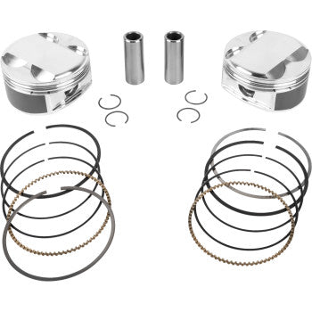 JE PISTONS Piston Kit - 4.016" Bore - 4.500" Stroke - 12.0:1 CR - 114" M8 398758
