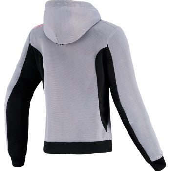 ALPINESTARS Stella Chrome Super Airflow Hoodie - Mid Gray/Black/Pink - 2XL 4210126-9299-2XL