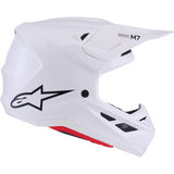 ALPINESTARS SM7 Helmet - Solid - Gloss White - 2XL 8301426-2180-XXL