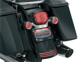 KURYAKYN Curved License Plate Mount - Black 3149
