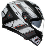 AGV K3 Helmet - Rivia - Matte Black/White - Small 2118381004-019-S
