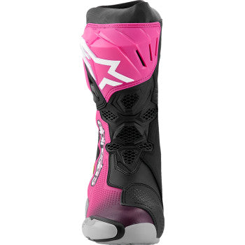 ALPINESTARS Supertech R Boots - Black/Magenta/White/Yellow - US 9.5 / EU 44 2220021-1634- 44