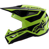 ALPINESTARS SM3 Helmet - Heat - Gloss Yellow Fluo/Black - 2XL 8301026-5011-XXL