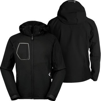 GERBING HEATED CLOTHING 7V Torrid Softshell Heated Jacket 2.0 - Black - Large GERTJKT7VMBL
