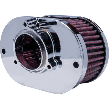KODLIN USA Oval Air Cleaner Kit - Chrome - Touring K29247