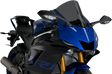 PUIG HI-TECH PARTS Race Windscreen - Dark Smoke - YZF-R6 3633F