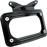 KURYAKYN Curved License Plate Mount - Black 3147