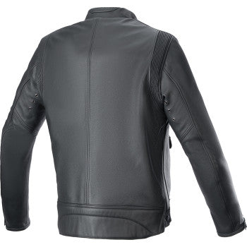 ALPINESTARS Dyno Leather Jacket - Black/Ruby Red/Ecru - XL 3103924-1316-XL