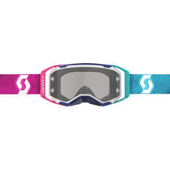 SCOTT Prospect 2.0 LS Goggle - Stealth Blue/Radiant Pink - Light Sensitive - Gray Works Lens 421470-7906327