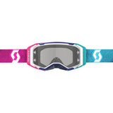 SCOTT Prospect 2.0 LS Goggle - Stealth Blue/Radiant Pink - Light Sensitive - Gray Works Lens 421470-7906327