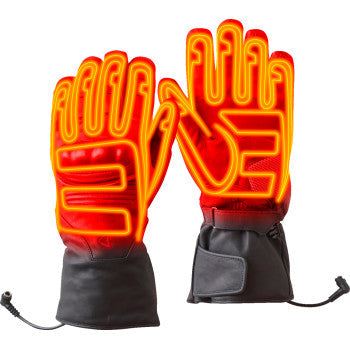 GERBING HEATED CLOTHING 12 V Vanguard Heated Gloves - Black - Small G1215MGLV10300110966