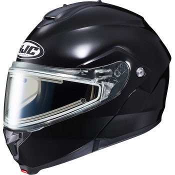HJC C91 Modular Snow Helmet - Dual Pane - Electric - Solid - Black - XL EP25EUS7XBKV