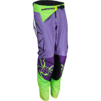 MOOSE RACING Youth Agroid Mesh Pants - Purple/White - 24 2903-2506