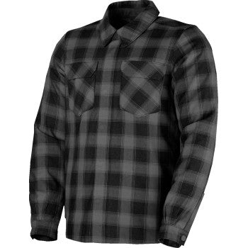 ICON Fallblock Flannel™ Jacket - Black - Large 2820-7746