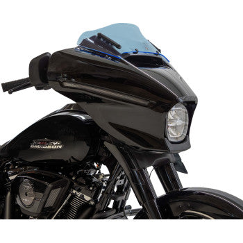 KLOCK WERKS Kolor Flare™ Windshield - 6-1/2" - Blue Ice - FLHX KWW-01-0740