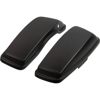 SLYFOX Saddlebag Lids - Carbon Matte - FL '14-'23 1020-SBLC-M
