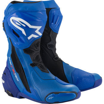 ALPINESTARS Supertech R Vented Boots - Blue/Black - US 6 / EU 39 2220121-713-39