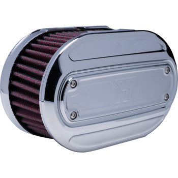 KODLIN USA Oval Air Cleaner Kit - Chrome - Touring K29247