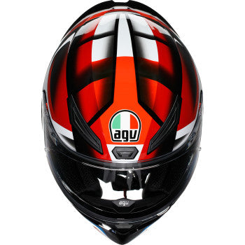 AGV K1 S Helmet - Fastlap - Black/Red/Blue - Large 2118394018066L