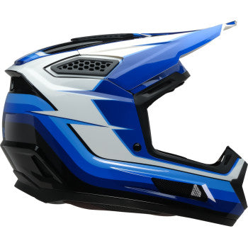 Z1R Dirt Maxx Helmet - Vortex - Blue/White - Medium 0110-9330