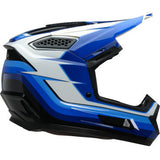 Z1R Dirt Maxx Helmet - Vortex - Blue/White - Large 0110-9331