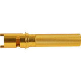 THRASHIN SUPPLY CO. Throttle Tube - Knurled - 1" - Gen 2 TBW - Gold TSC-2806-5
