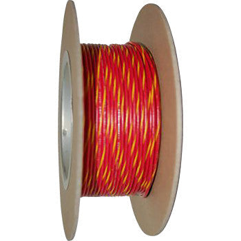 NAMZ 100' Wire Spool - 20 Gauge - Red/Yellow  NWR-24-100-20