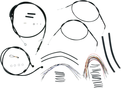BURLY BRAND Control Kit - 14" Ape Hanger Handlebars B30-1004