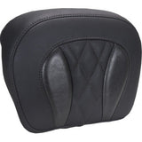 MUSTANG Chopped Tour-Pak® Pad - Black Stitching - FLH/FLT '23-'25 88440