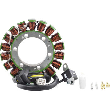 RM STATOR Stator with Crankcase Cover Gasket - Arctic Cat/Suzuki RM01015G