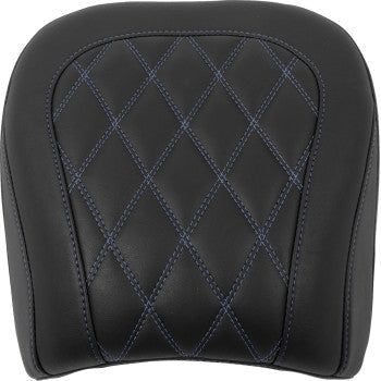 MUSTANG Wide Tripper™ Seat - Passenger - Sky Blue Stitching - FLT/FLH '23-'25 88511SB