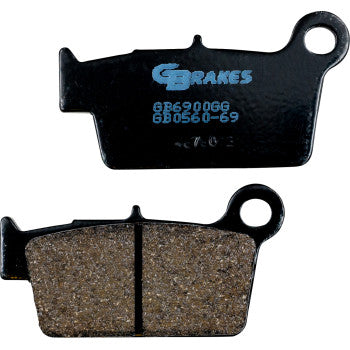 GBRAKES Brake Pads Semi-Metallic  GB0560-69