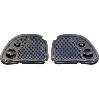 J & M Speaker Grills - Fairing - '98-'13 FLT RKGR-HRG06