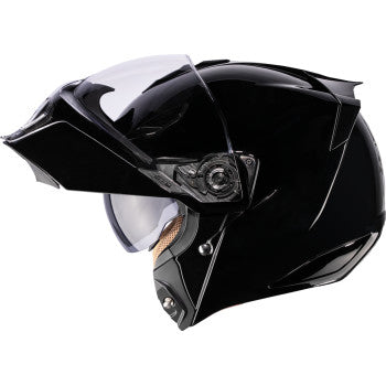 ICON Threshold™ Modular Helmet - Solid - Gloss Black - XS 0100-2811