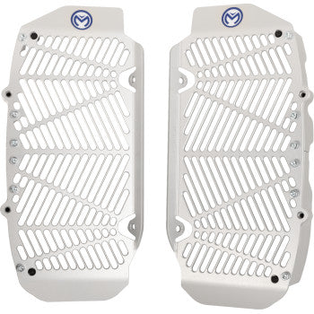 MOOSE RACING Radiator Guards - Silver - Triumph 45627