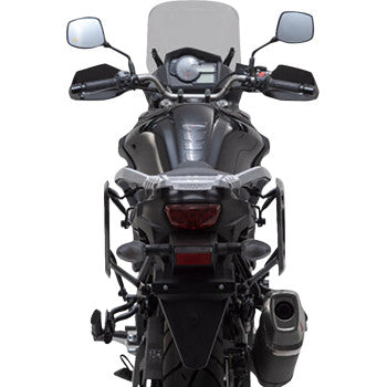 SW-MOTECH TRAX ADV Aluminum Case System - Silver - Suzuki V-Strom 650 '16-'24 KFT.05.876.70101/S