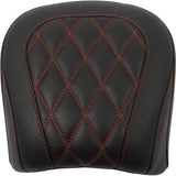 MUSTANG Wide Tripper™ Seat - Passenger - Dark Cherry Stitching - FLT/FLH '23-'25 88511DC